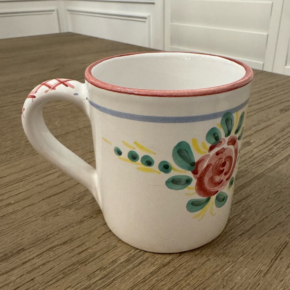 Vintage Kate Williams for Sweet Nellie Designs 1989 Deruta Italy Coffee Cup
